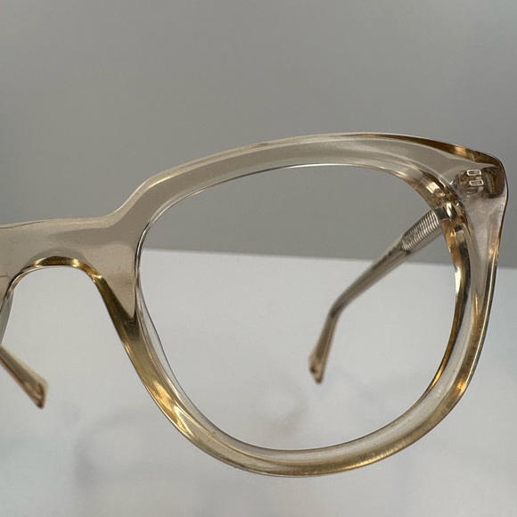 FRAMES ONLY - Warby Parker CHELSEA 665 48•19•145 Warby Parker Transparent Glasse - Picture 15 of 15